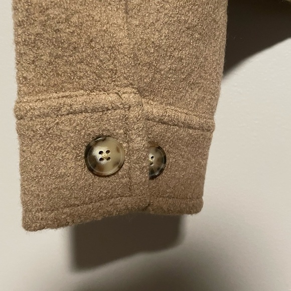 NWT Wilfred Ganna Cropped jacket in Taupe Baige colour sold out online size L - Picture 4 of 7